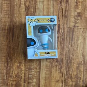 Funko EVE Figure with White and Blue Design